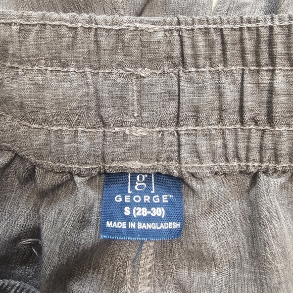 George Charcoal Gray Pullon Shorts Small - Picture 4 of 6